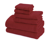 Mei-Tal Turkish Cotton Jacquard Towel Set of 6 - Classic Turkish Towels
