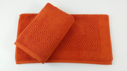Hardwick Jacquard Turkish Cotton Bath Mat - 2 Pieces