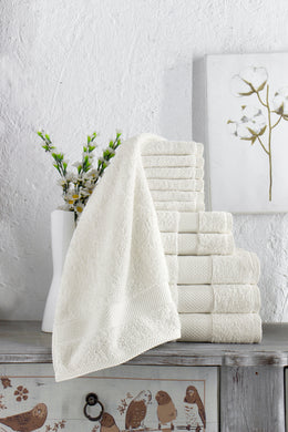 Chloe Turkish Cotton Towel Set of 12 - Classic Turkish Towels