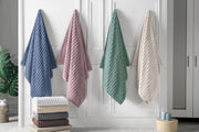 Brampton Turkish Cotton Ultimate Luxury SPA Bath Sheet Towels - 3 Pieces - 40x65