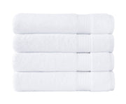 Amadeus Luxury Turkish Cotton Quick Drying Bath Towels - 4 Pieces - Classic Turkish Towels