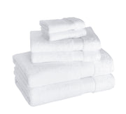 Becci Turkish Cotton Luxury Everyday Towel Set of 6