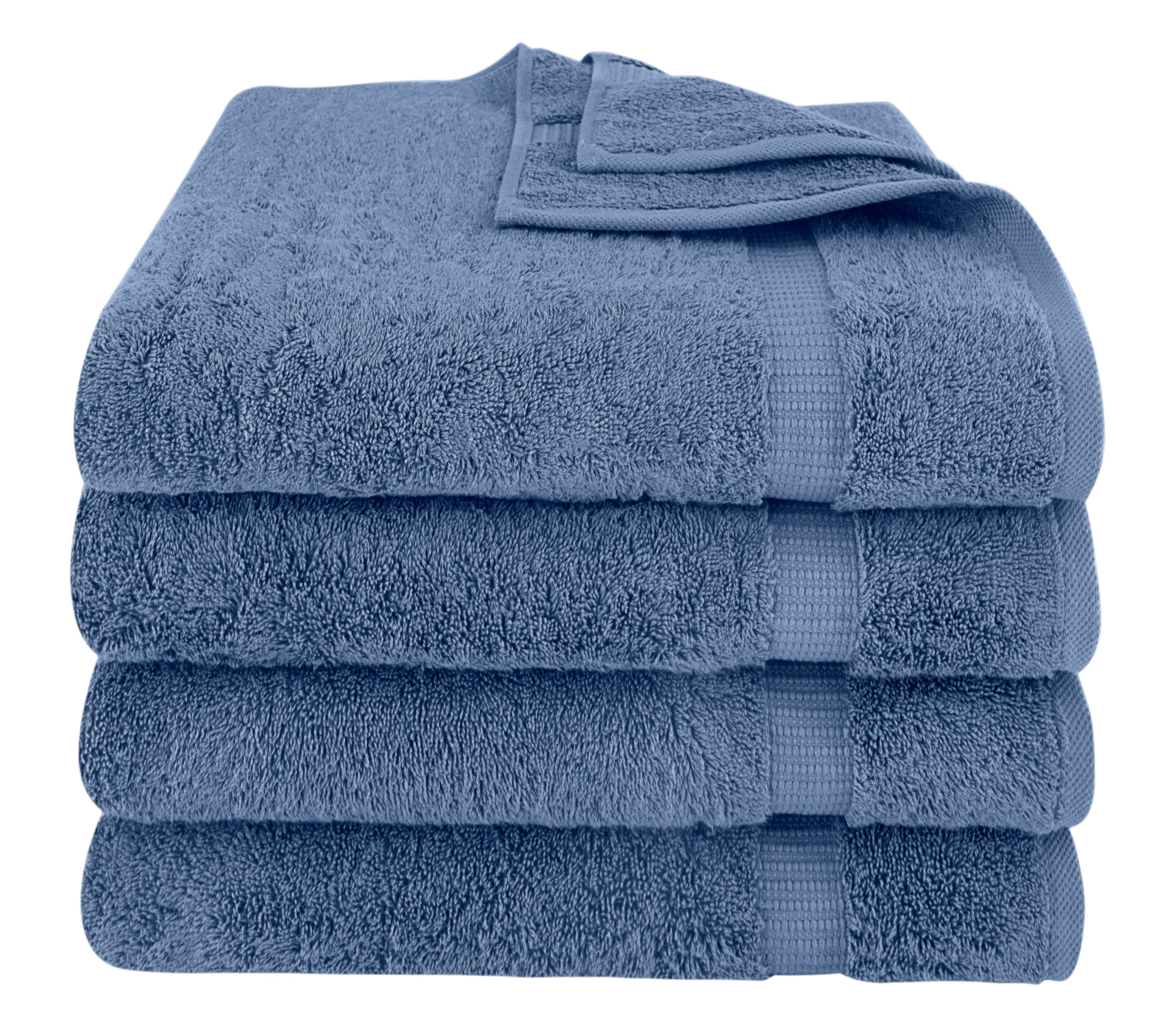 Amadeus Luxury Turkish Cotton Bath Towels - Hotel Collection, Quick Drying  (4 Pieces)