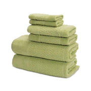 Mei-Tal Turkish Cotton Jacquard Towel Set of 6 - Classic Turkish Towels