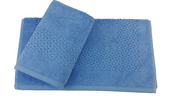 Hardwick Jacquard Turkish Cotton Bath Mat - 2 Pieces