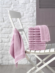 Cambridge Turkish Cotton Washcloths - 12 Pieces - Classic Turkish Towels