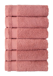 Amadeus Turkish Cotton Hand Towels - 6 Pieces - Classic Turkish Towels