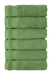Amadeus Turkish Cotton Hand Towels - 6 Pieces - Classic Turkish Towels