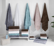 Shimmer Brampton Luxury Turkish Cotton Towel Set of 6 - Classic Turkish Towels