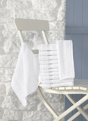 Cambridge Turkish Cotton Washcloths - 12 Pieces - Classic Turkish Towels
