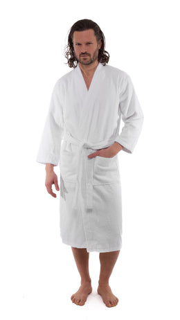 Kimono Turkish Cotton Bathrobe - Classic Turkish Towels