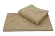 Mei-Tal Turkish Cotton Bath Mat - 2 Pieces - Classic Turkish Towels