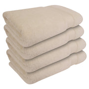 Silk Road Turkish Cotton Bath Towels - 4 Pieces - Classic Turkish Towels