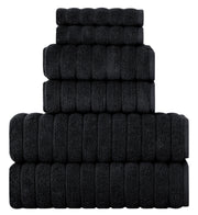 Shimmer Brampton Luxury Turkish Cotton Towel Set of 6 - Classic Turkish Towels