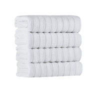 Brampton Turkish Cotton Hand Towels - 4 Pieces - Classic Turkish Towels