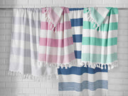 Peshtamal Turkish Cotton Bath Sheets Multi-Color Set of 4 - Classic Turkish Towels