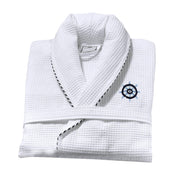 Classic Turkish Cotton Nautical Sailor Bathrobe - Classic Turkish Towels